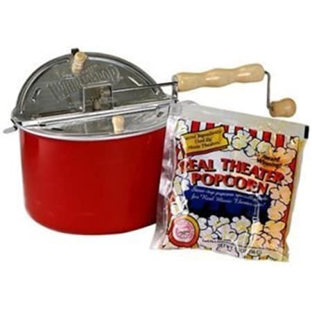 Wabash Valley Farms 26001DS Barn Red Whirley-PopTM  Real Theater Popping Kit